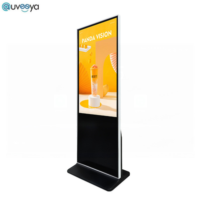 Vloer die Kleinhandelstouch screenkiosk bevinden zich 55 duim