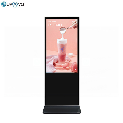 Vloer die Kleinhandelstouch screenkiosk bevinden zich 55 duim