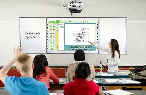 Het draagbare Interactieve Digitale Scherm van Klaslokaalsmartboard Whiteboards