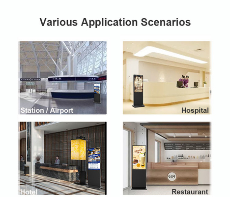 Van het de Kiosktouche screen van HDMI Interactief van de de Monitor Multiaanraking van de Kioskandroid de Vensterssysteem