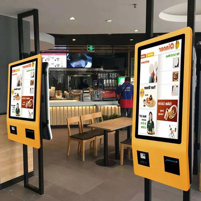 Fast Food 21.5 &quot;24&quot; 27 &quot;32&quot; 42 &quot;inch Touch Screen Self checkout Machine Self Service betaling Bestellen Kiosk Voor Restaurants