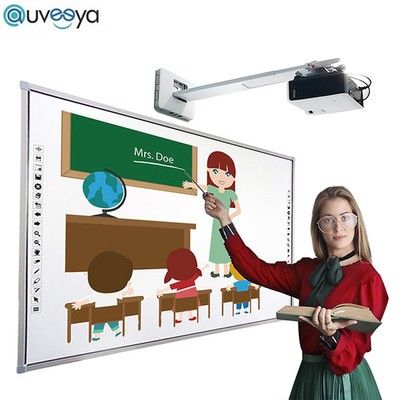 de Draagbare Interactieve Digitale Whiteboard Multiaanraking van 4K SKD