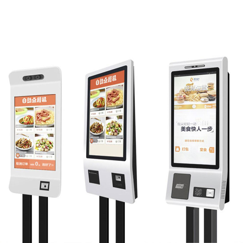 Fast Food 21.5 &quot;24&quot; 27 &quot;32&quot; 42 &quot;inch Touch Screen Self checkout Machine Self Service betaling Bestellen Kiosk Voor Restaurants